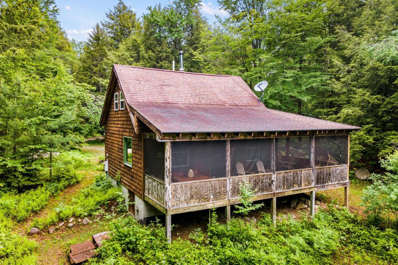 Lost Pond Cabin Schroon Lake Extérieur photo