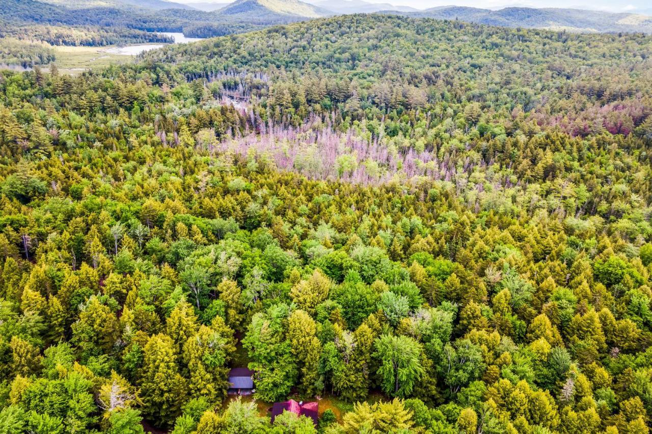 Lost Pond Cabin Schroon Lake Extérieur photo