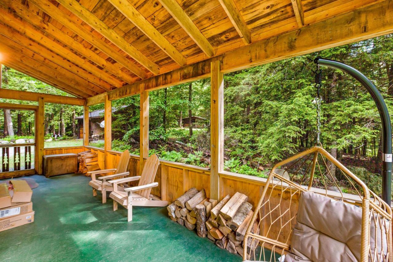 Lost Pond Cabin Schroon Lake Extérieur photo